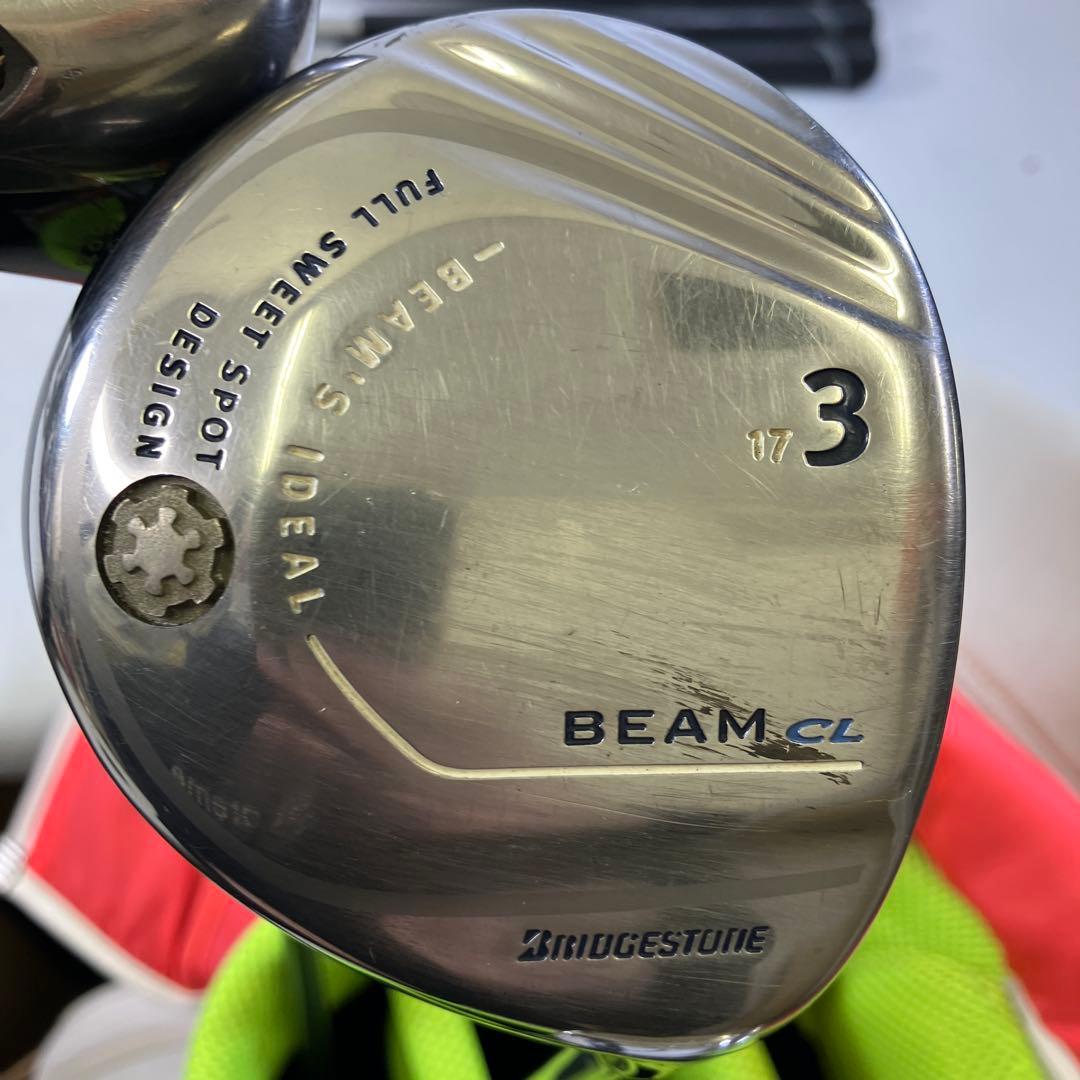 BRIDGESTONE BEAM CL クラブセット キャリーバッグ付き