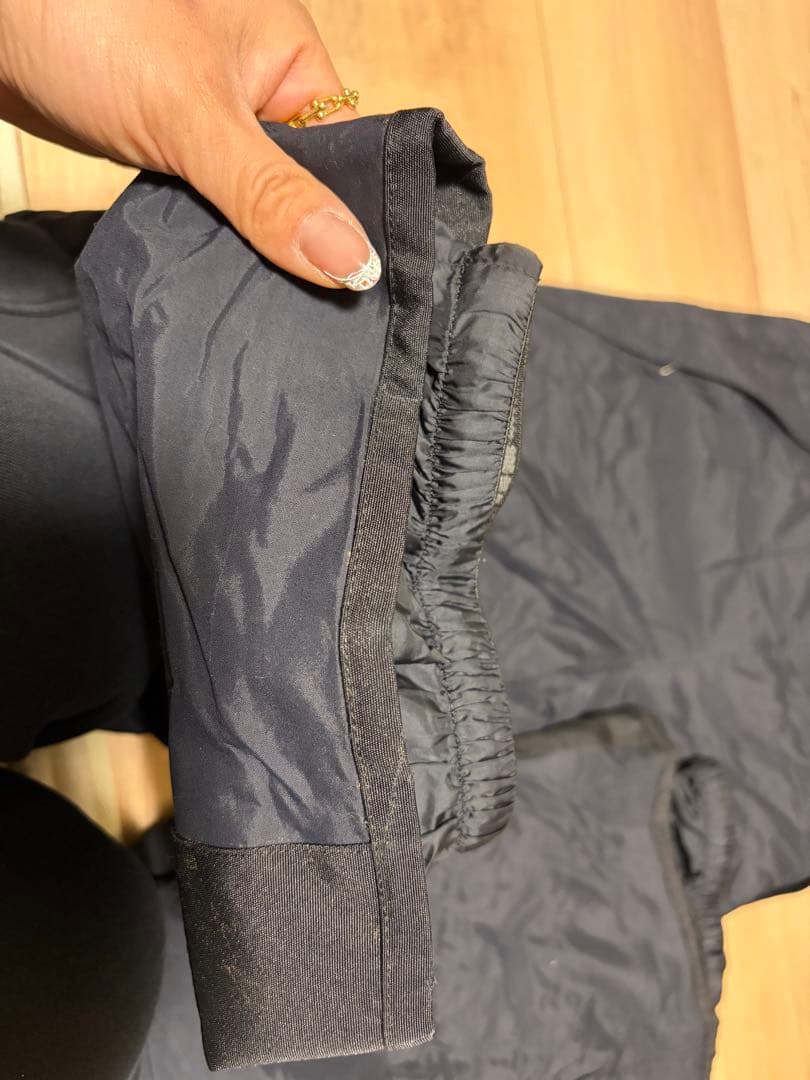 THE NORTH FACE ブラックオーバーオール 150