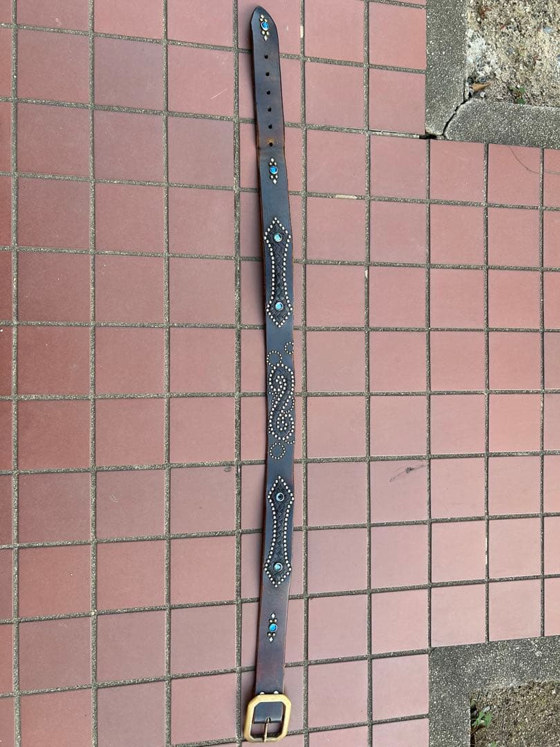 1930s~50sHTC茶色レザーベルト