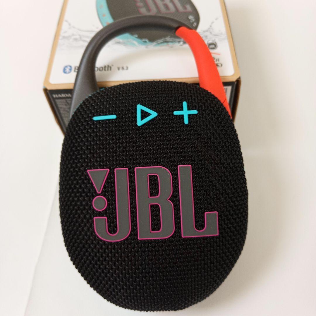 JBL CLIP5 ファンキーブラック ワイヤレススピーカー 二台組