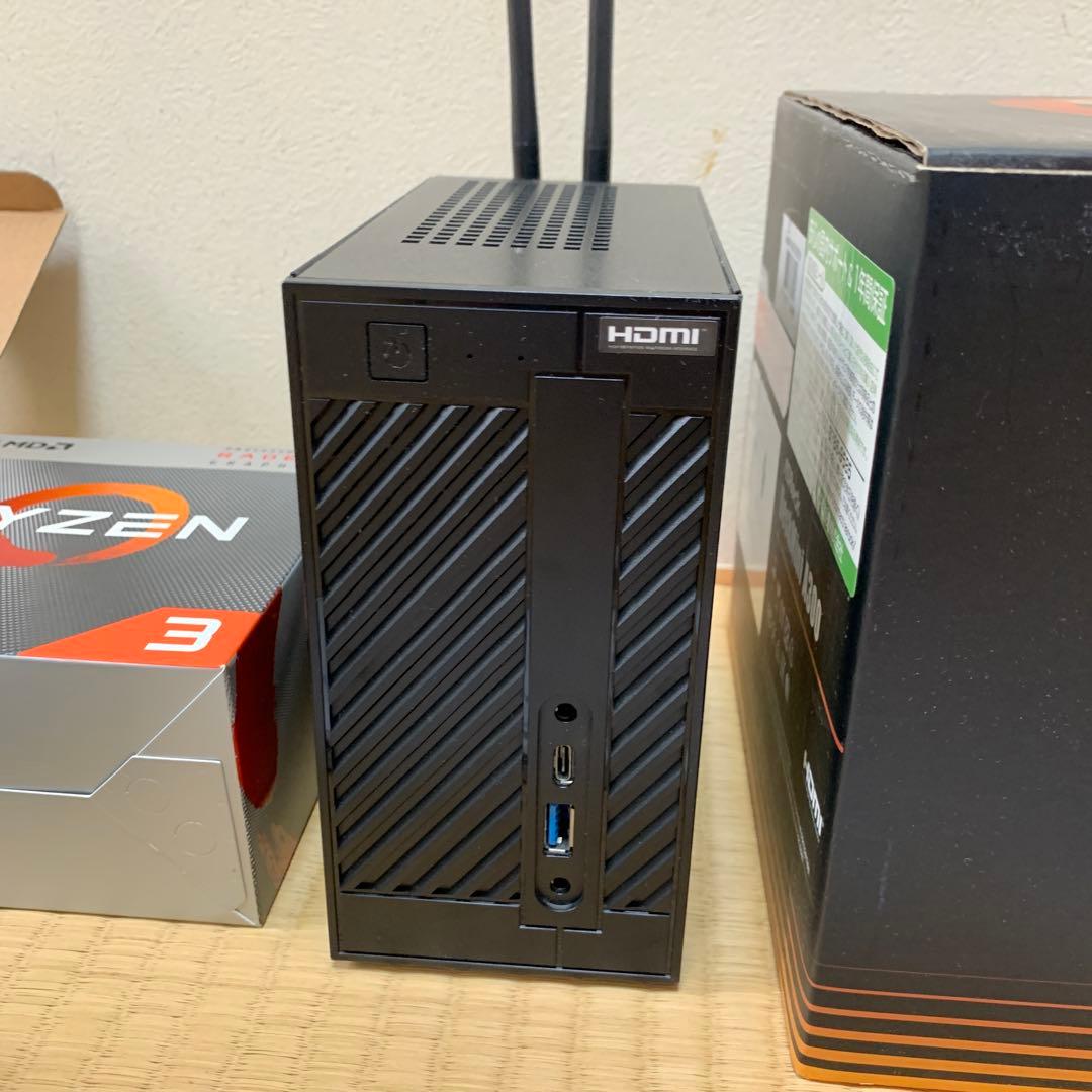 Windowsデスクトップ Deskmini A300 Ryzen3 3200G 8GB Win11