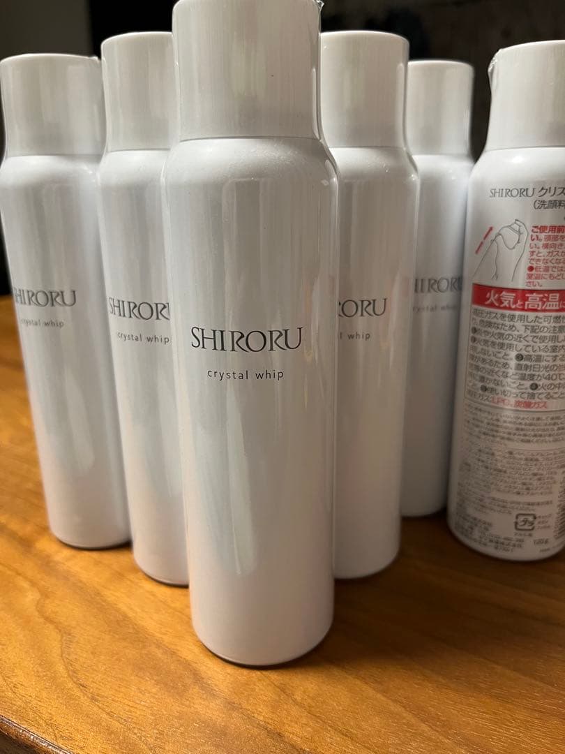 早い者勝ち！新品未使用 SHIRORU クリスタルホイップ 6本セット