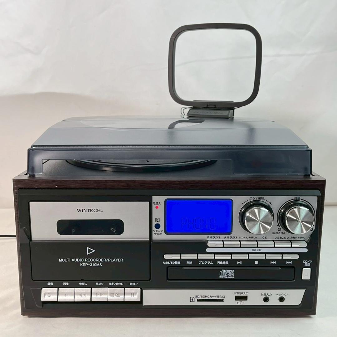 WINTECH マルチオーディオプレーヤー KRP-310MS 動作確認済