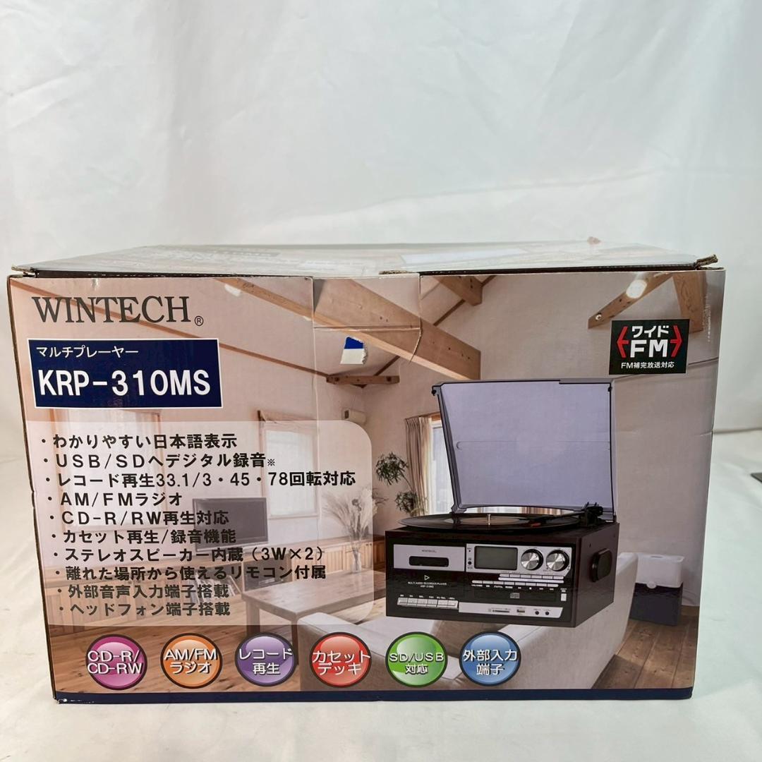 WINTECH マルチオーディオプレーヤー KRP-310MS 動作確認済