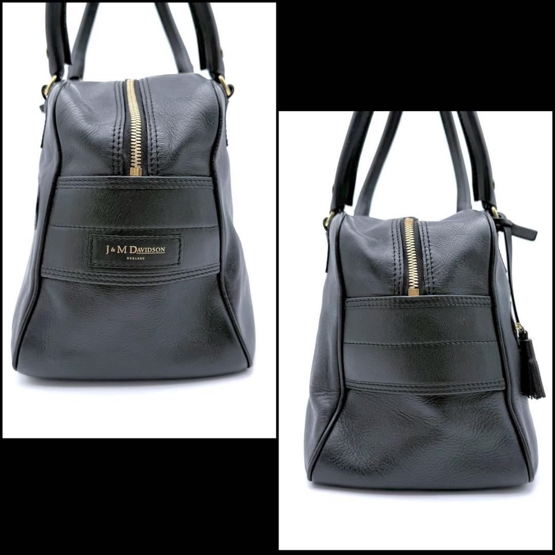 【美品】J&M Davidson　VIVI ボストンバッグ　ボウリングバッグ