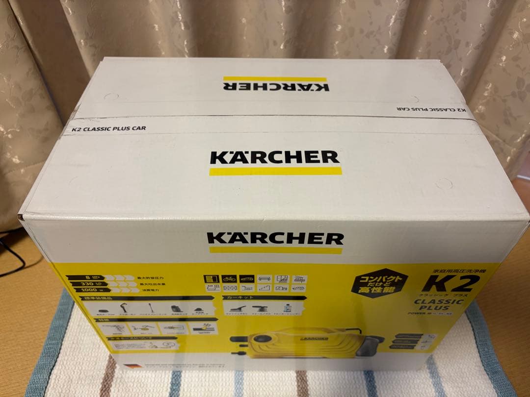 【メル市土日限定】 ケルヒャー K2 CLASSIC PLUS 高圧洗浄機本体