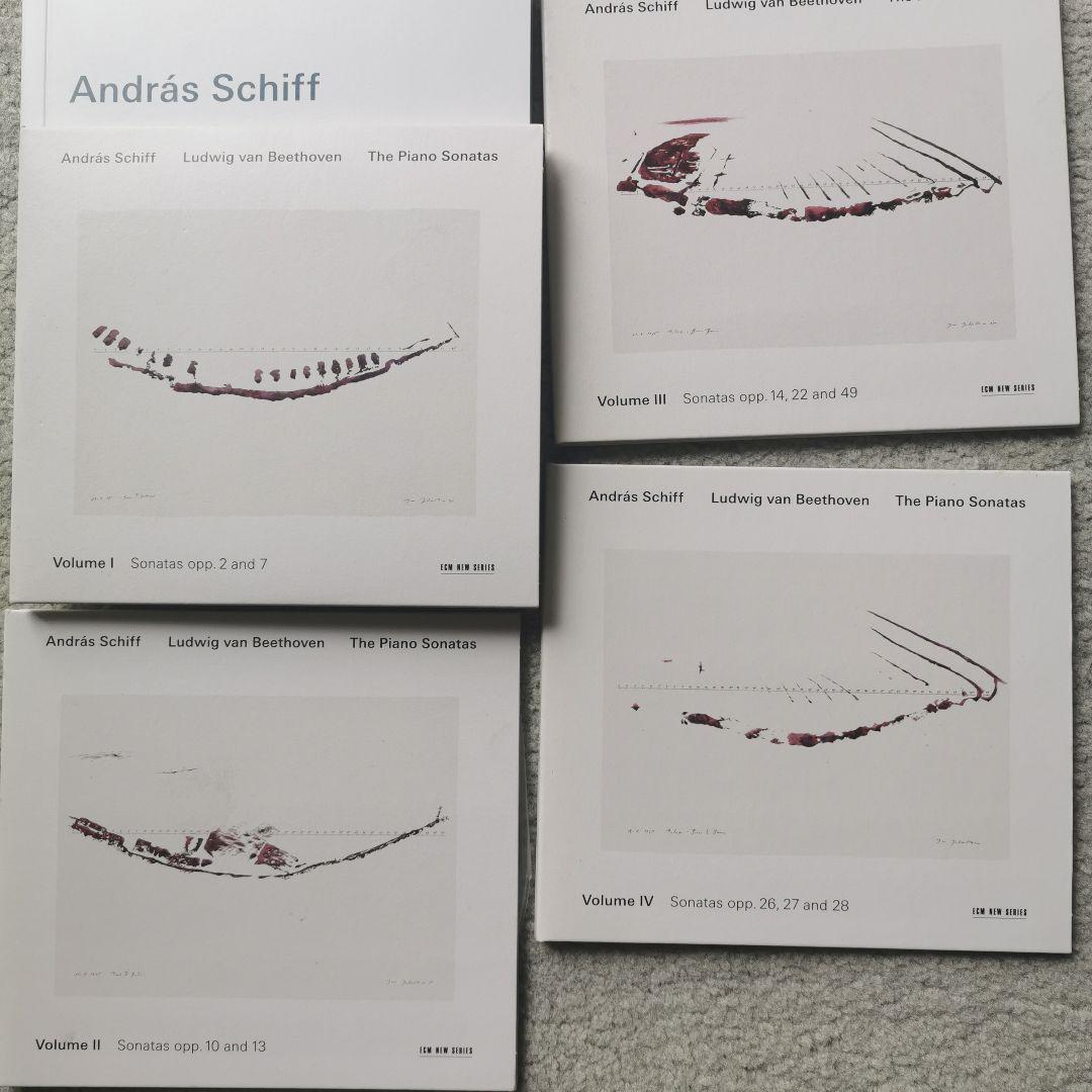 アンドラーシュ・シフ　ベートーヴェン ピアノ・ソナタ全曲 ECM 廃盤　11枚組