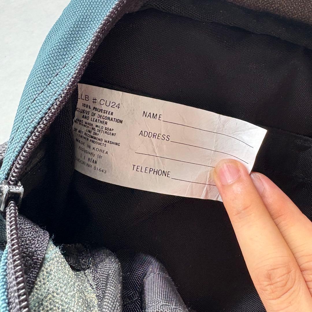 90s L.L.Bean メッセンジャーバッグ　ショルダーバッグ　vintage