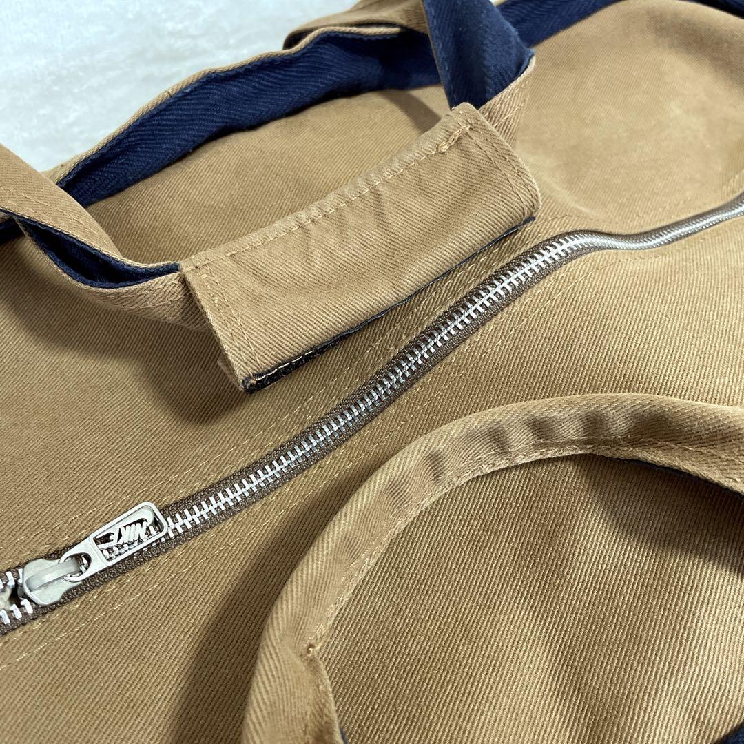 超希少⭐︎ NIKE ナイキ　ヴィンテージ　ボストンバッグ　キャンバス生地　銀タグ