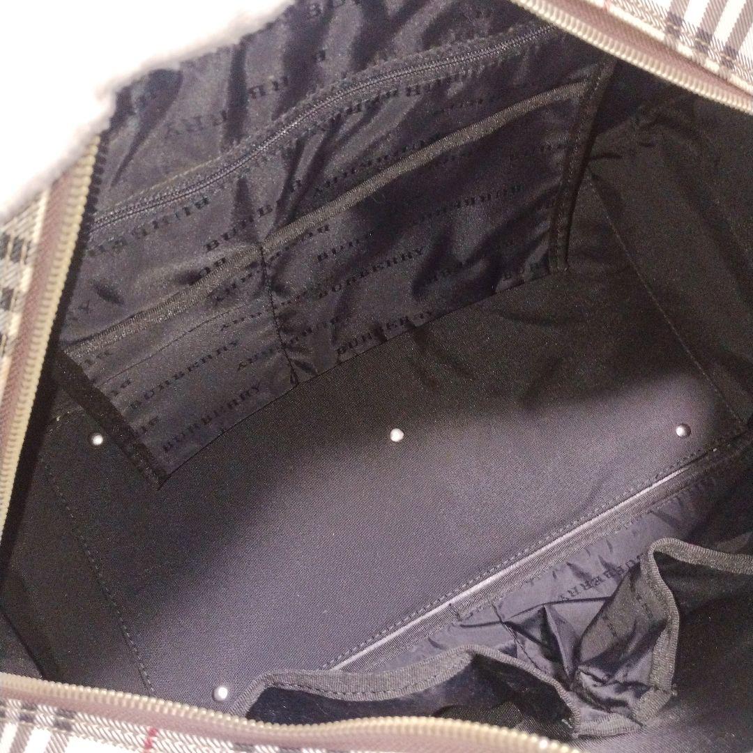 【美品】大容量 BURBERRY バーバリー ボストンバッグ ノバチェック