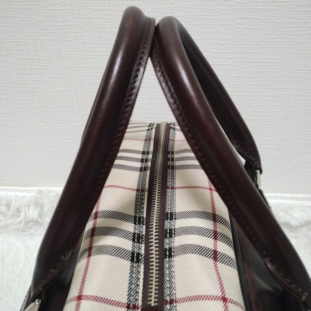 【美品】大容量 BURBERRY バーバリー ボストンバッグ ノバチェック