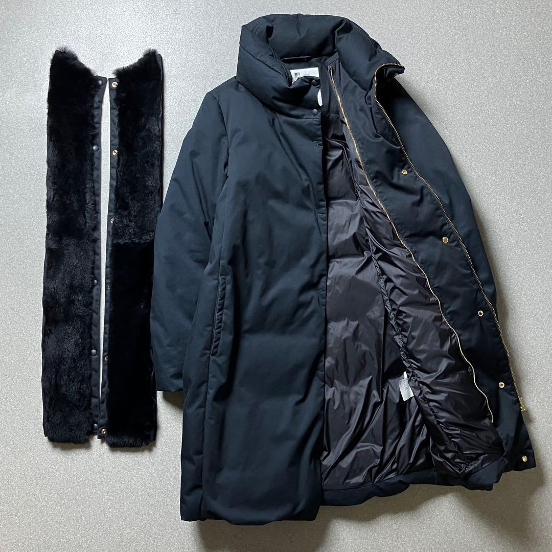 WOOLRICHコクーンダウン ラビットファー 別注 ウールリッチ