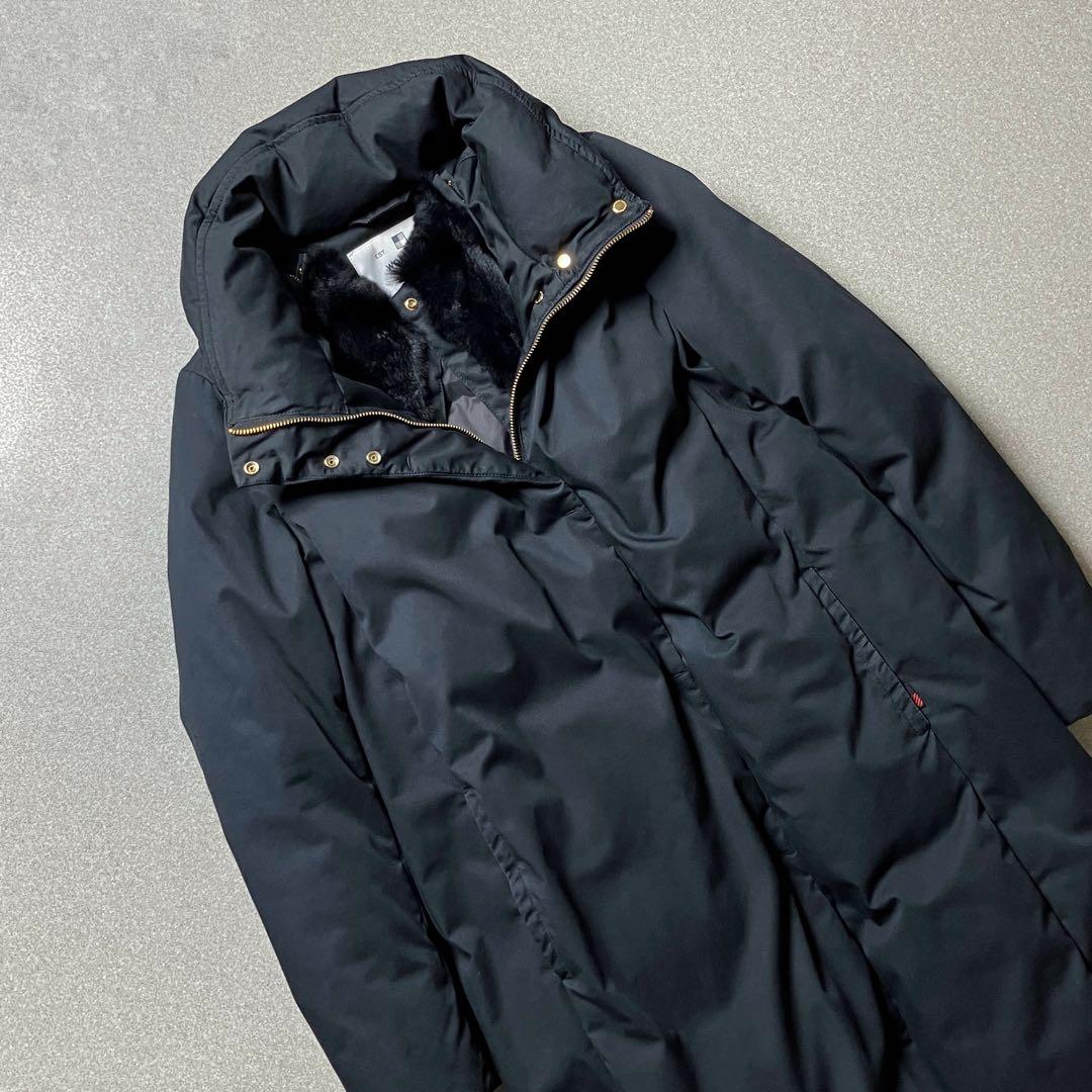 WOOLRICHコクーンダウン ラビットファー 別注 ウールリッチ