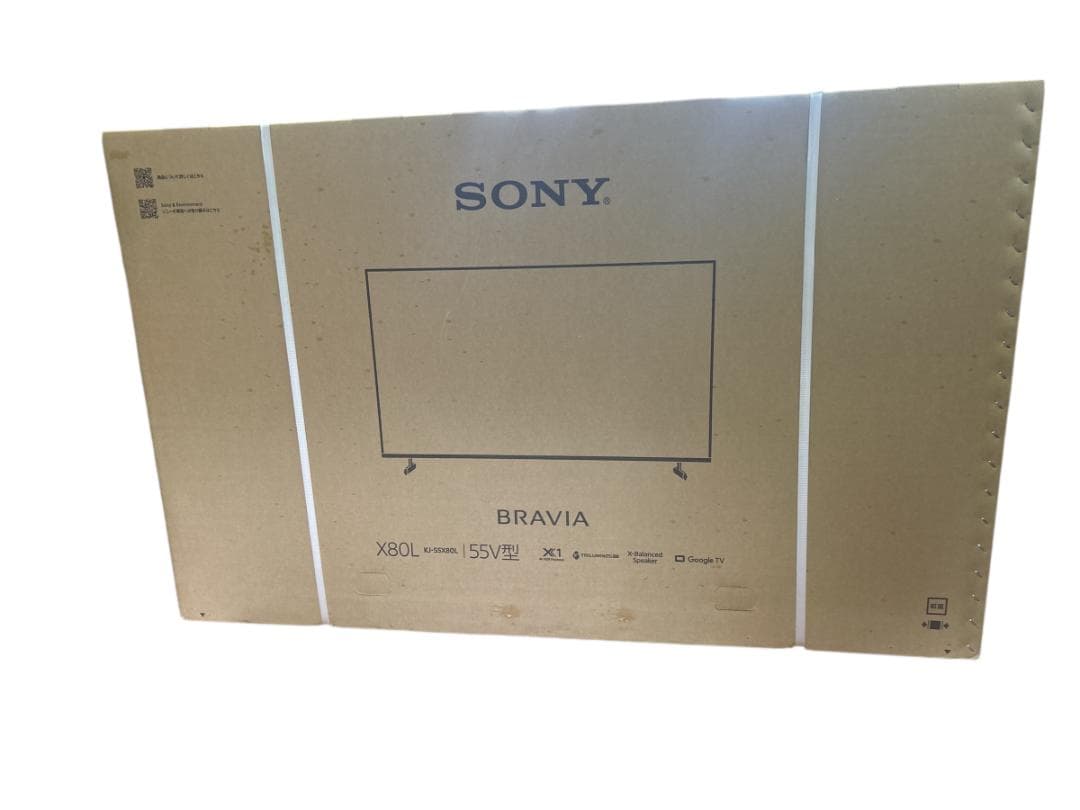 新品 SONY BRAVIA 55型 4K液晶 KJ-55X80L