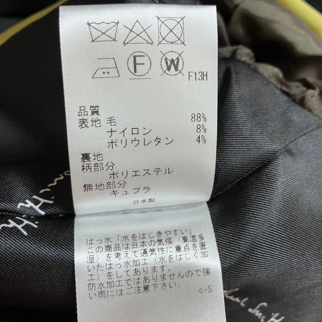 未使用級✨近年 ポールスミス パンツスーツ セットアップ はっ水加工 ドット 黒