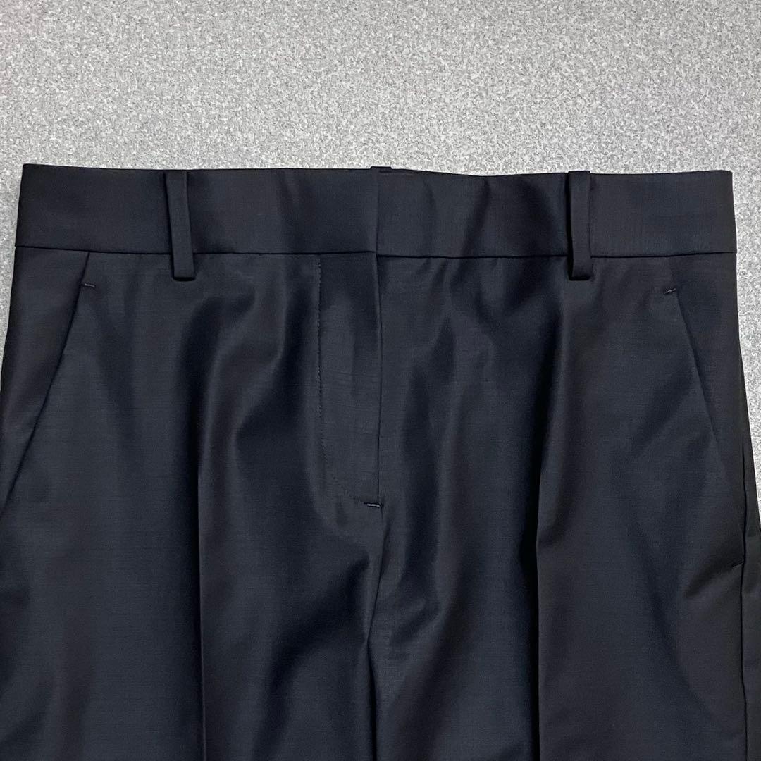 未使用級✨近年 ポールスミス パンツスーツ セットアップ はっ水加工 ドット 黒