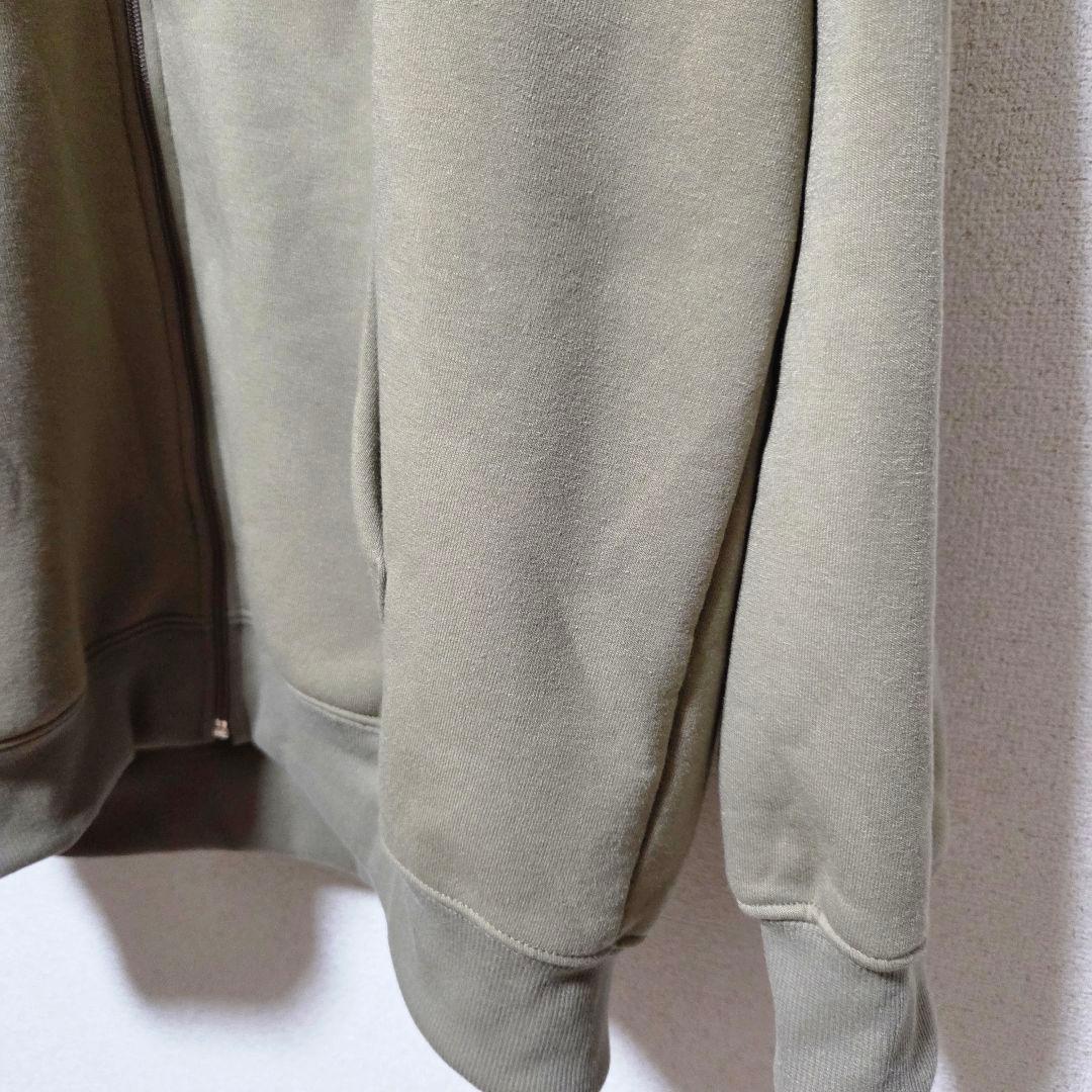 Stussy/フルジップパーカー/カーキ/ステューシー/los angeles