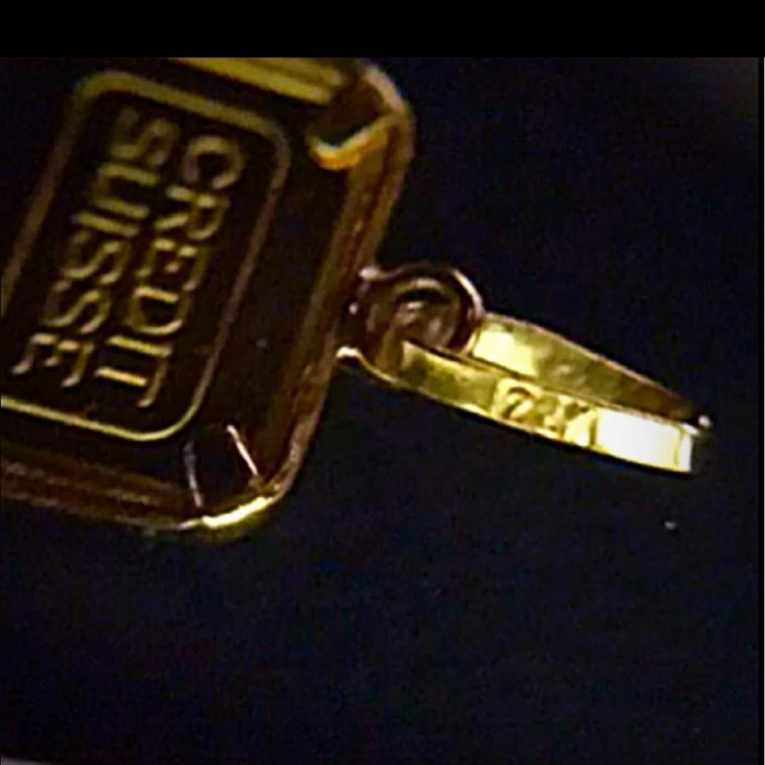 純金　ネックレストップ自由の女神