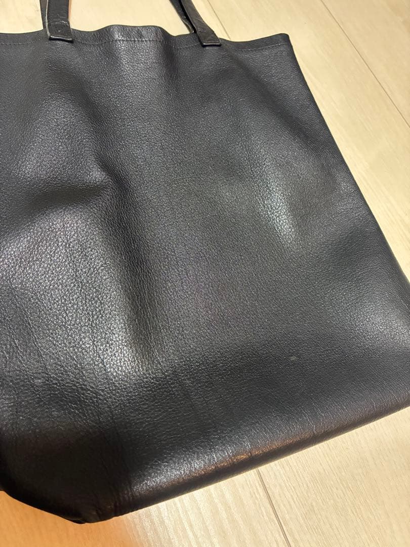 Hender Scheme エンダースキーマ cow bag 黒 レザー トート