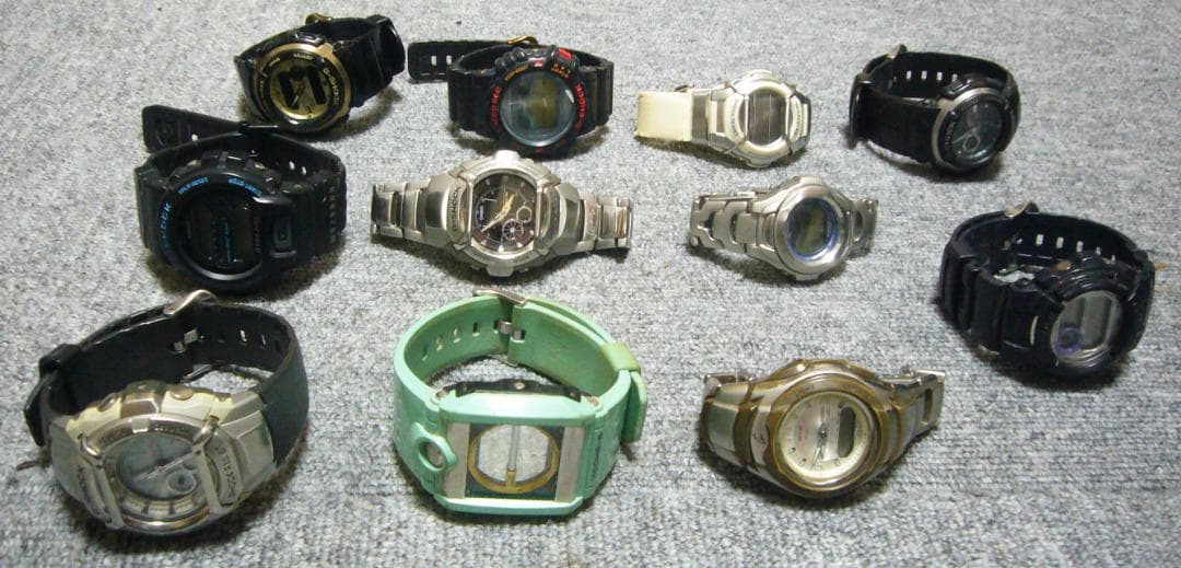 ヤ*ス様 電池切れ ジャンク G-SHOCK Baby-Gまとめて11台