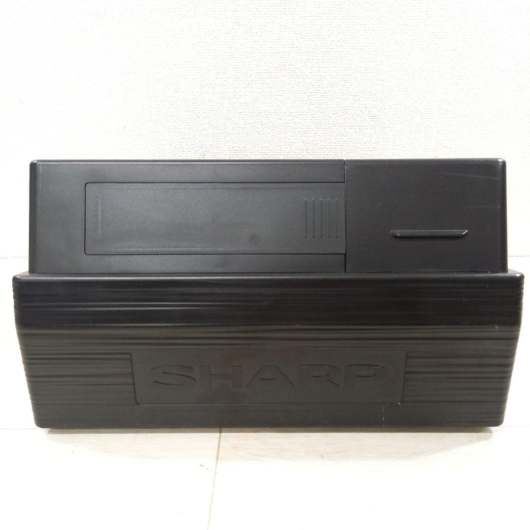 SHARP レジスター XE-A147-B ブラック シャープ