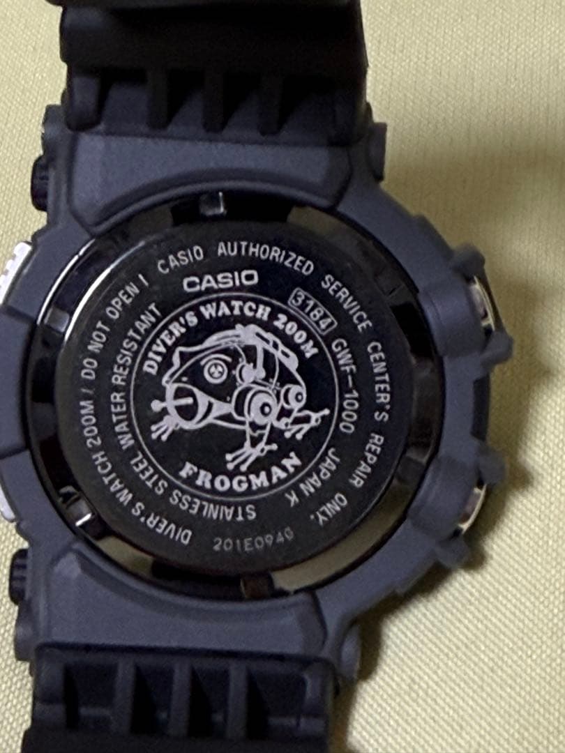 カシオ G-SHOCK FROGMAN GWF-1000 フロッグマン
