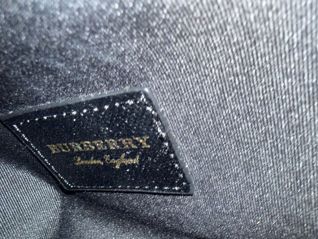 【最終値下げ】バーバリー レザー トートバッグ ブラック ノバチェック