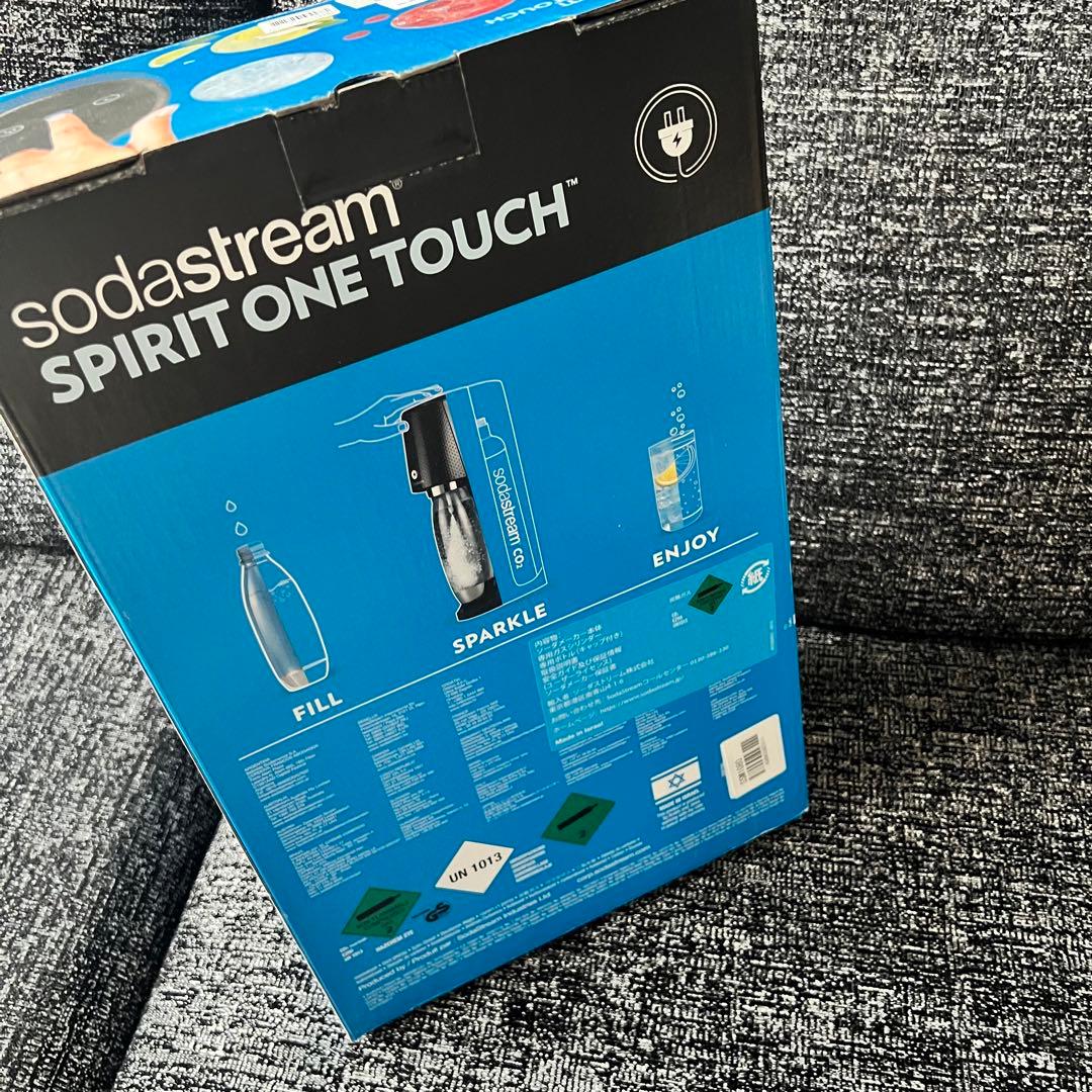 未開封 :SodaStream Spirit One Touch 炭酸水メーカー