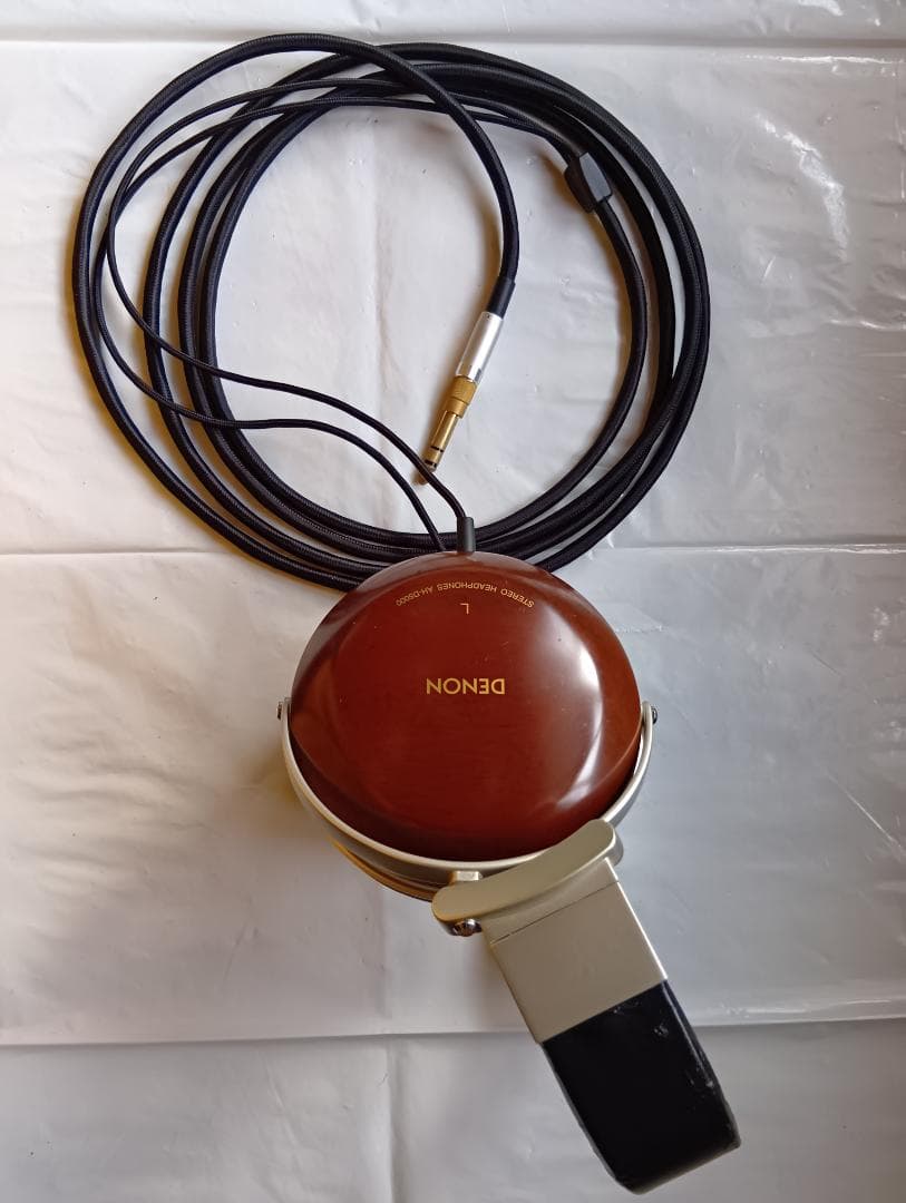 【廃番】DENON AH-D5000 ヘッドホン 天然木ハウジング