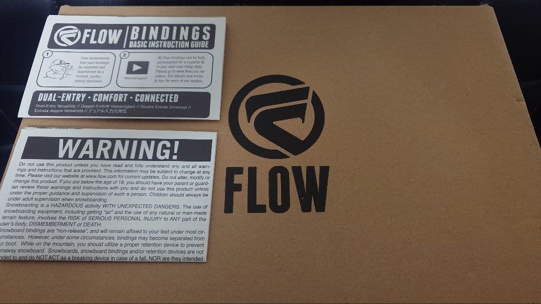 FLOW NX2 Lサイズ スノーボードビンディング