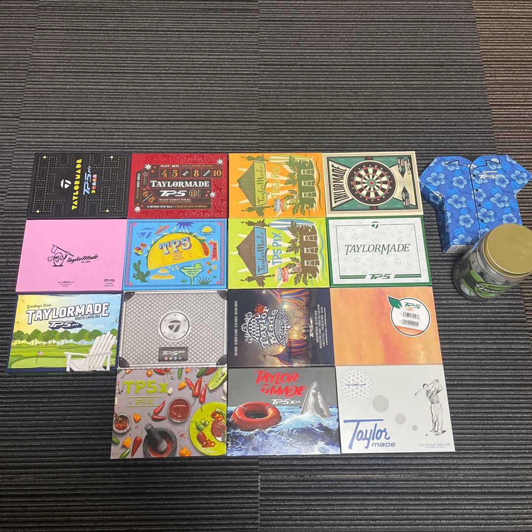 TaylorMade TP5 TP5x pix限定品ゴルフボール 全100球