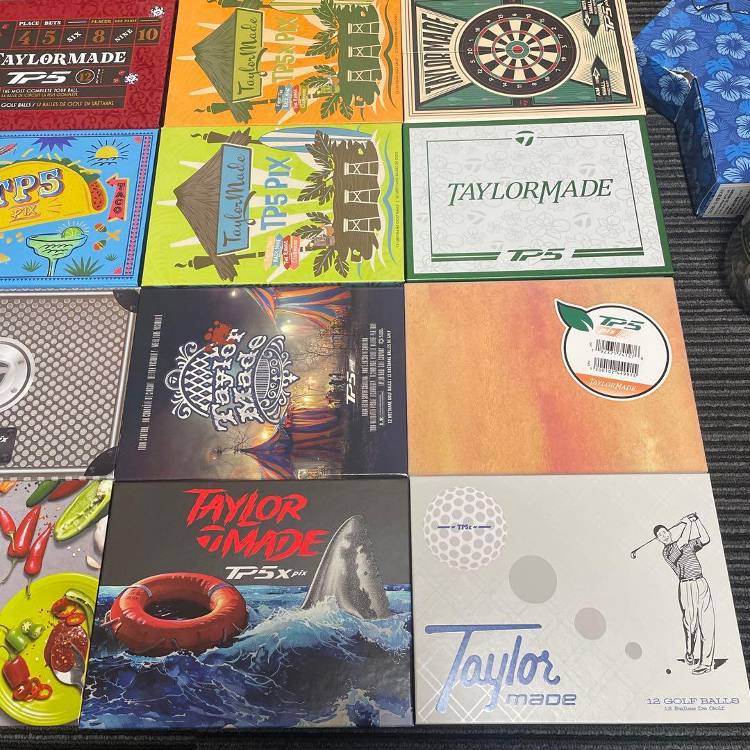 TaylorMade TP5 TP5x pix限定品ゴルフボール 全100球