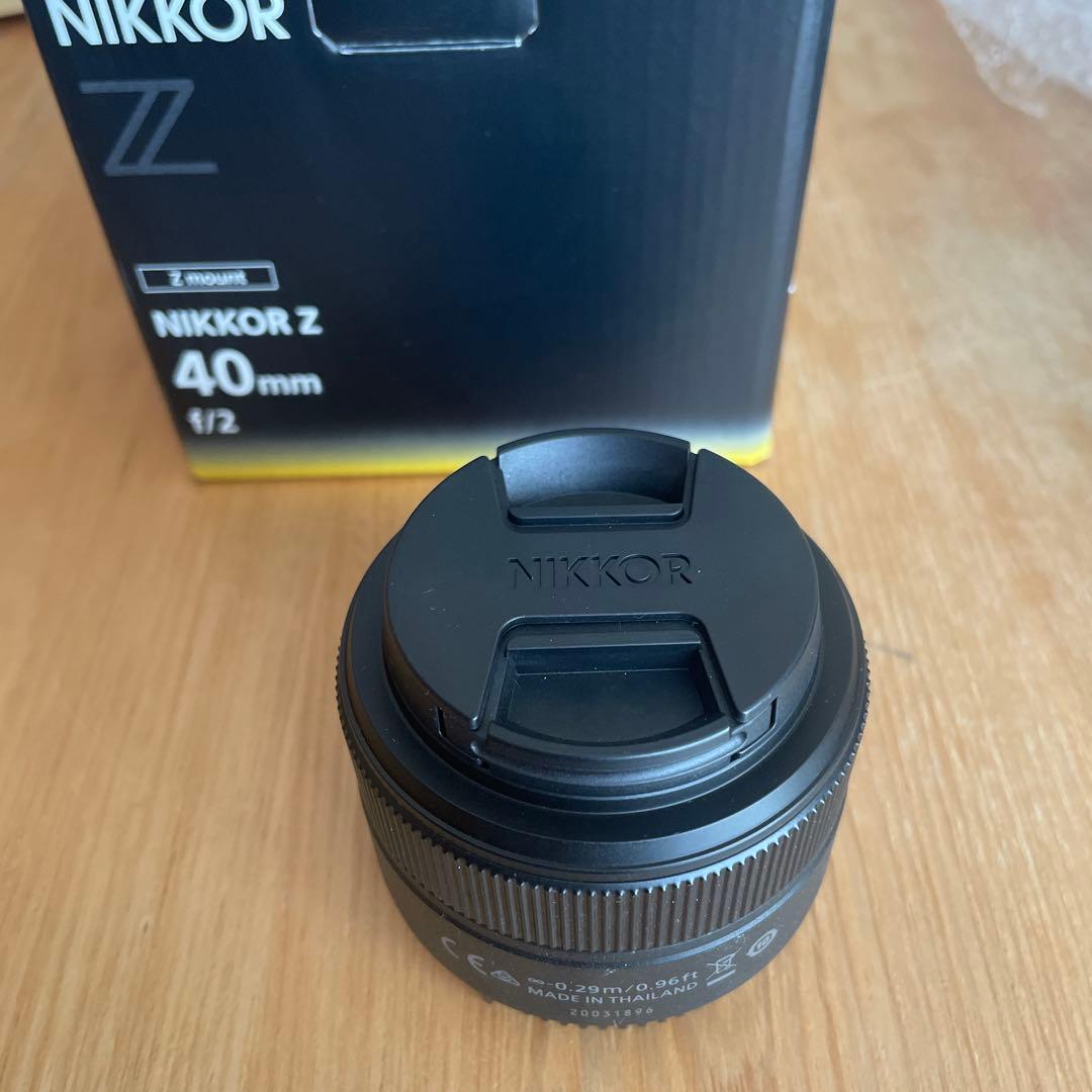NIKKOR Nikon Z mount 40mm f/2 単焦点レンズ