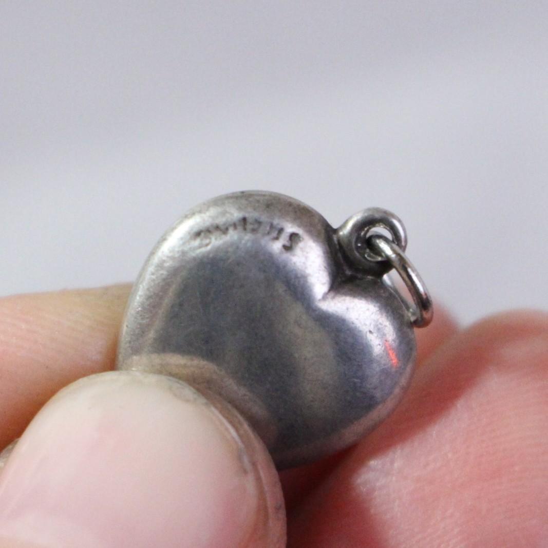 30s　スウィートハートジュエリー　WW2　シルバー　バタフライ　蝶　花　ギフト