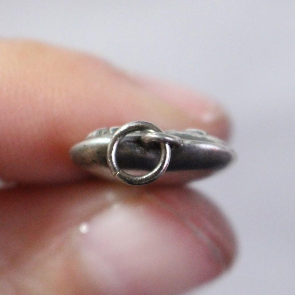 30s　スウィートハートジュエリー　WW2　シルバー　バタフライ　蝶　花　ギフト