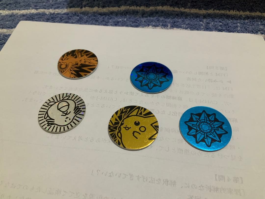 海外版 Pokémon Tazos/WOTC 1999−2000  5枚
