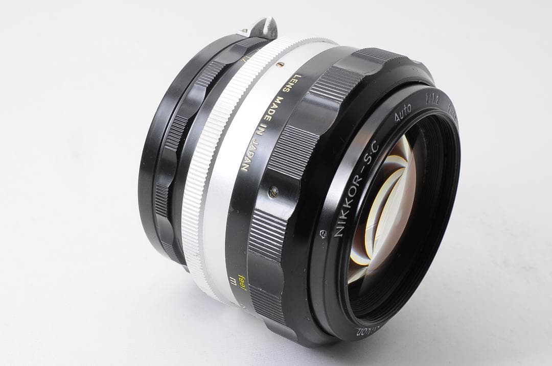 レンズ(単焦点) NIKON NIKKOR S.C Auto 55mm F/1.2 @4177