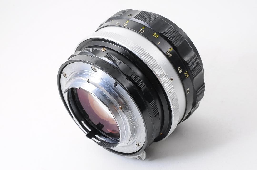 レンズ(単焦点) NIKON NIKKOR S.C Auto 55mm F/1.2 @4177