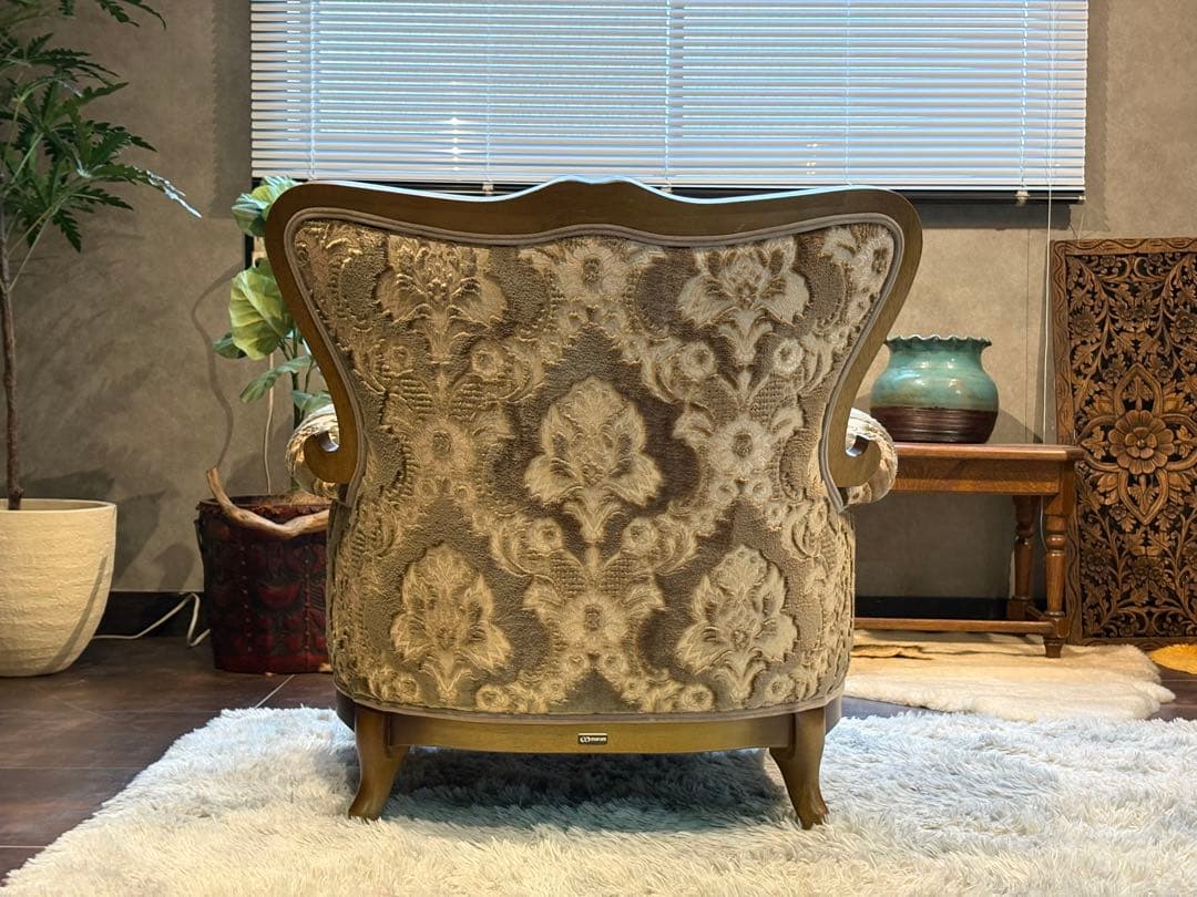 ②Wade様　マルニ木工 ビンテージソファ　1Pソファ　クラシック　SG