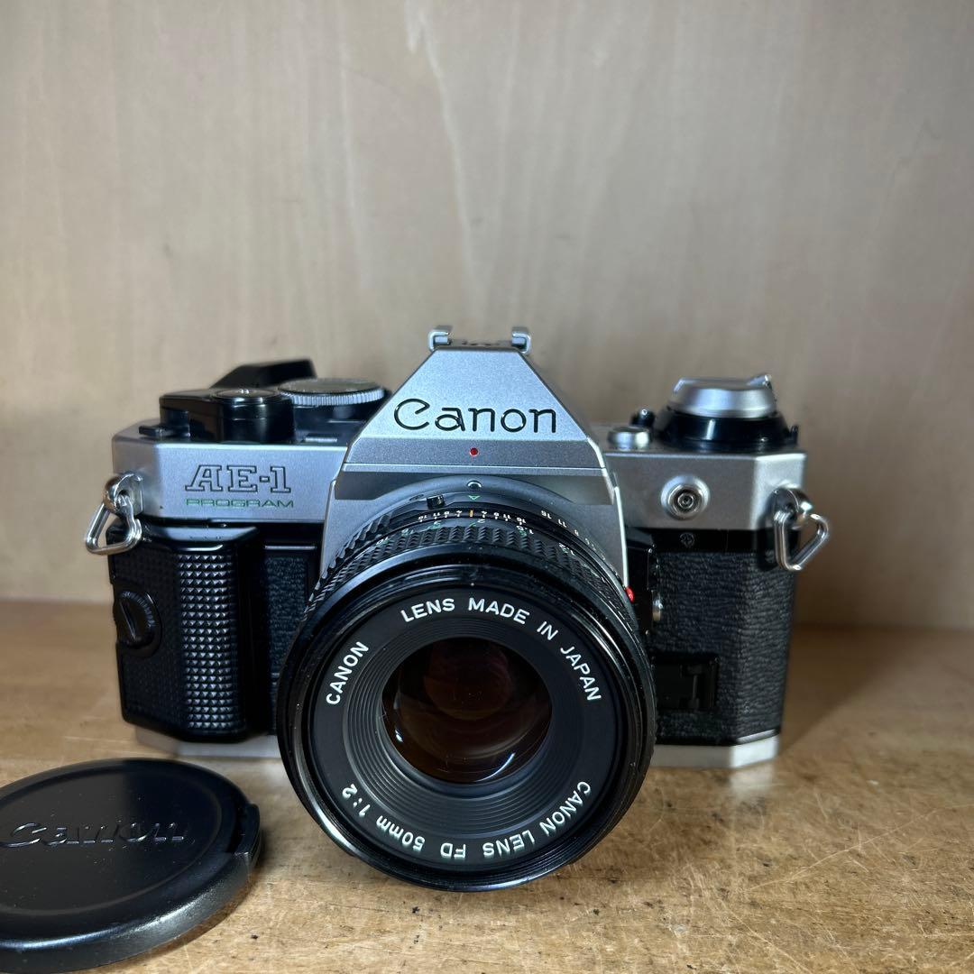 Canon AE-1 P+FD 50 f2.0 鳴きなし完動外観極美品
