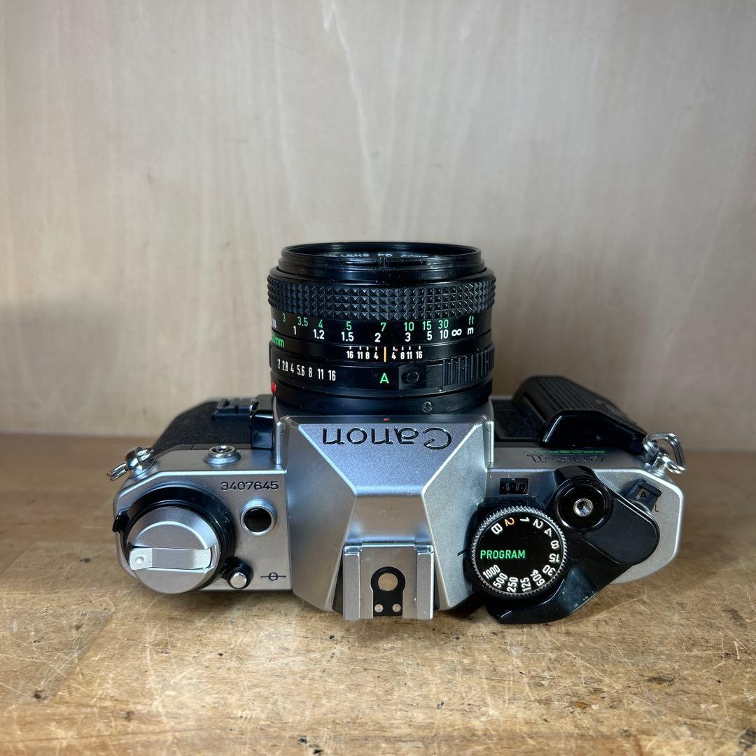 Canon AE-1 P+FD 50 f2.0 鳴きなし完動外観極美品