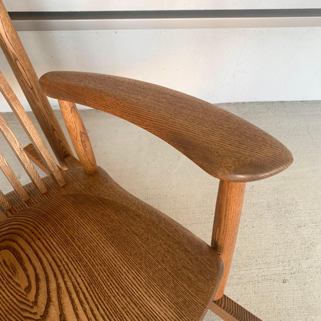 飛騨高山 北々家具 ロッキングチェア 伝統工芸 無垢材