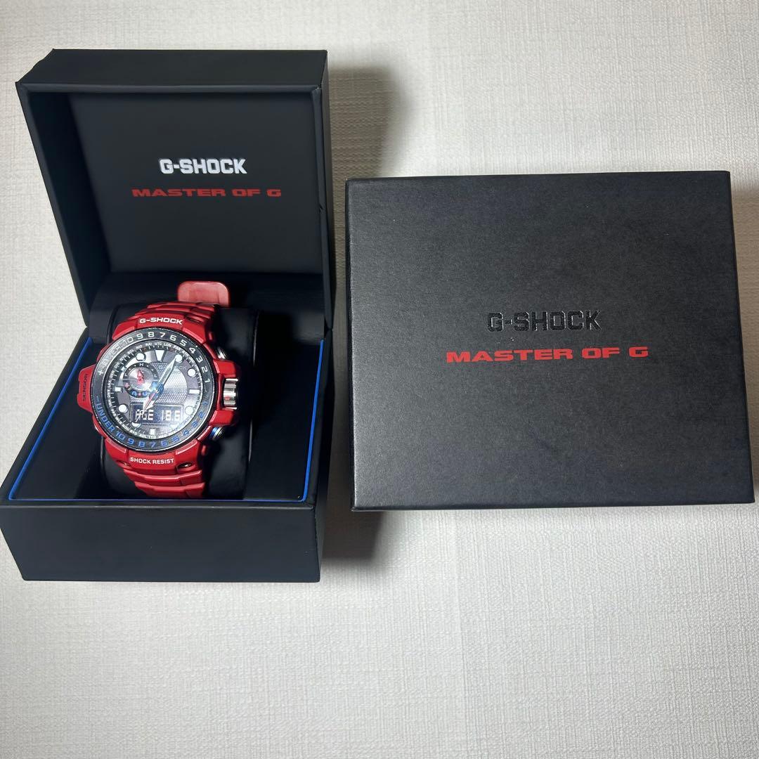 G-SHOCK GWN-1000RD-4AJF ガルフマスター　レッド