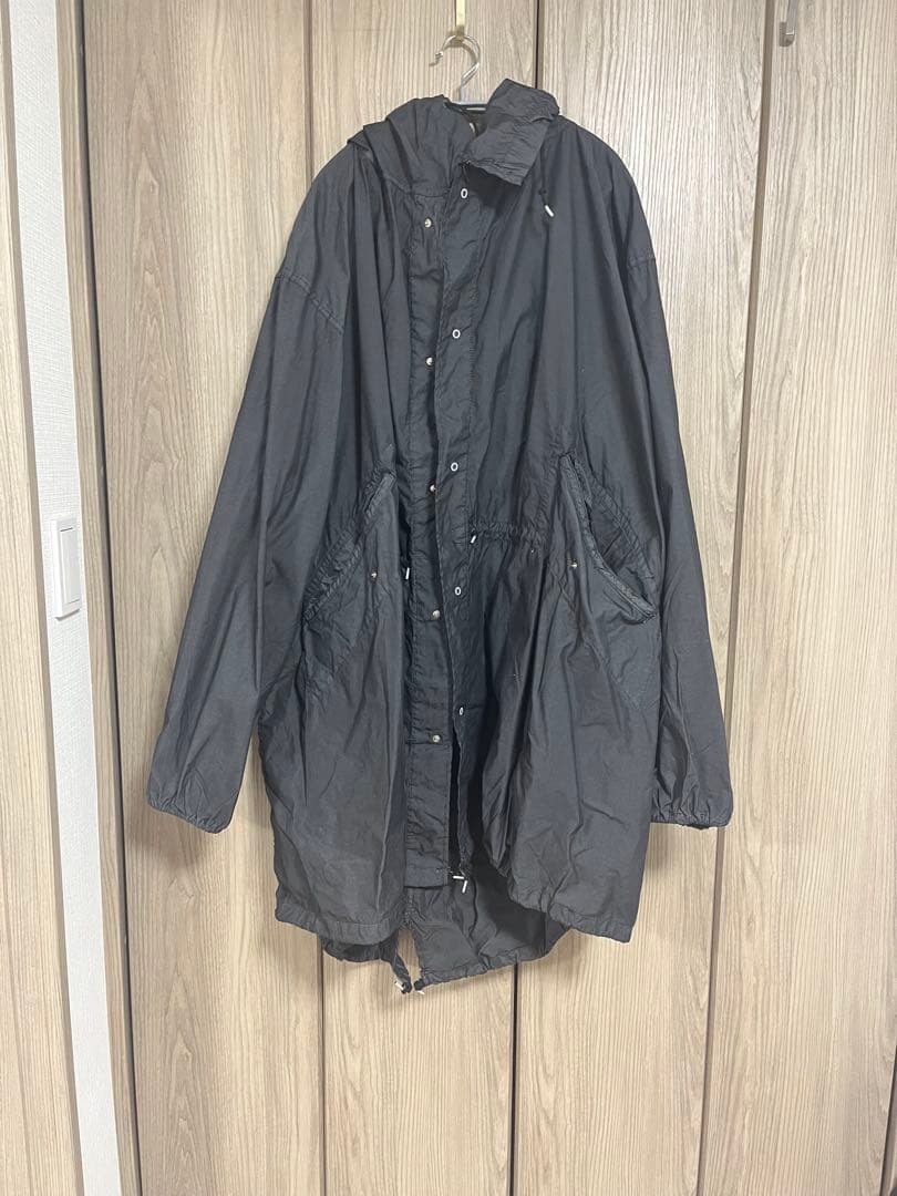 米軍 リメイク スノーカモ モッズコート　XL