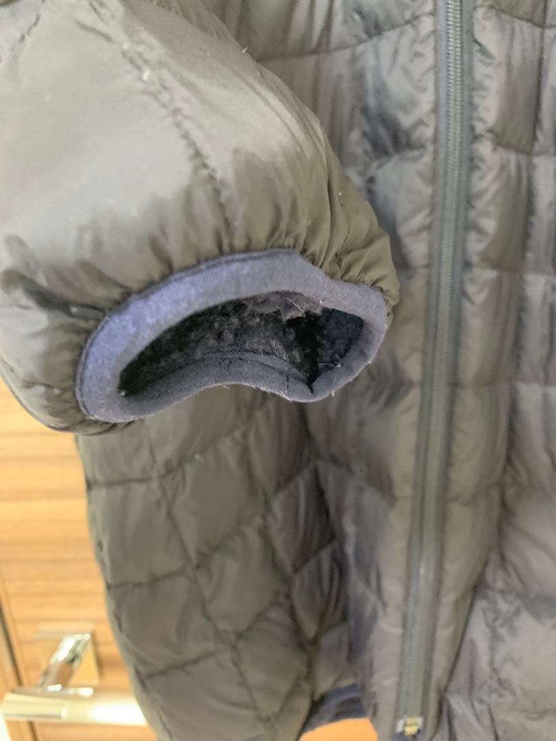 NOLLEY'S TAIONボアダウンリバーシブルコート　ノーリーズ　ネイビー