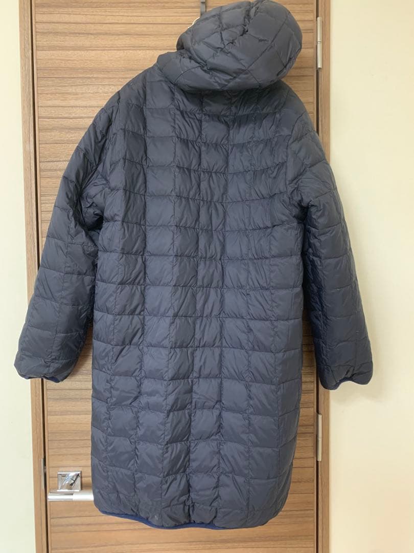 NOLLEY'S TAIONボアダウンリバーシブルコート　ノーリーズ　ネイビー