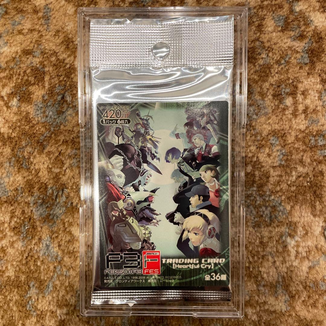 新品　未開封　カード　パック　ペルソナ3 フェス　Heartful Cry