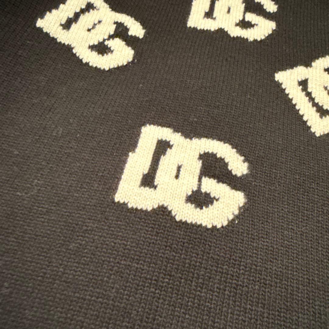 【極美品】DOLCE & GABBANA ニット　セーター　DCロゴ38