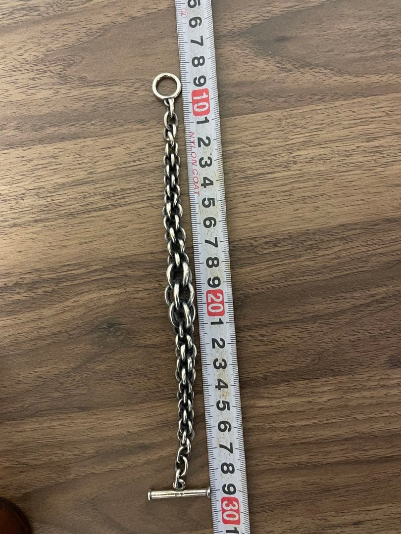 Henson【GRADUATED CAGE LINK BRACELET】