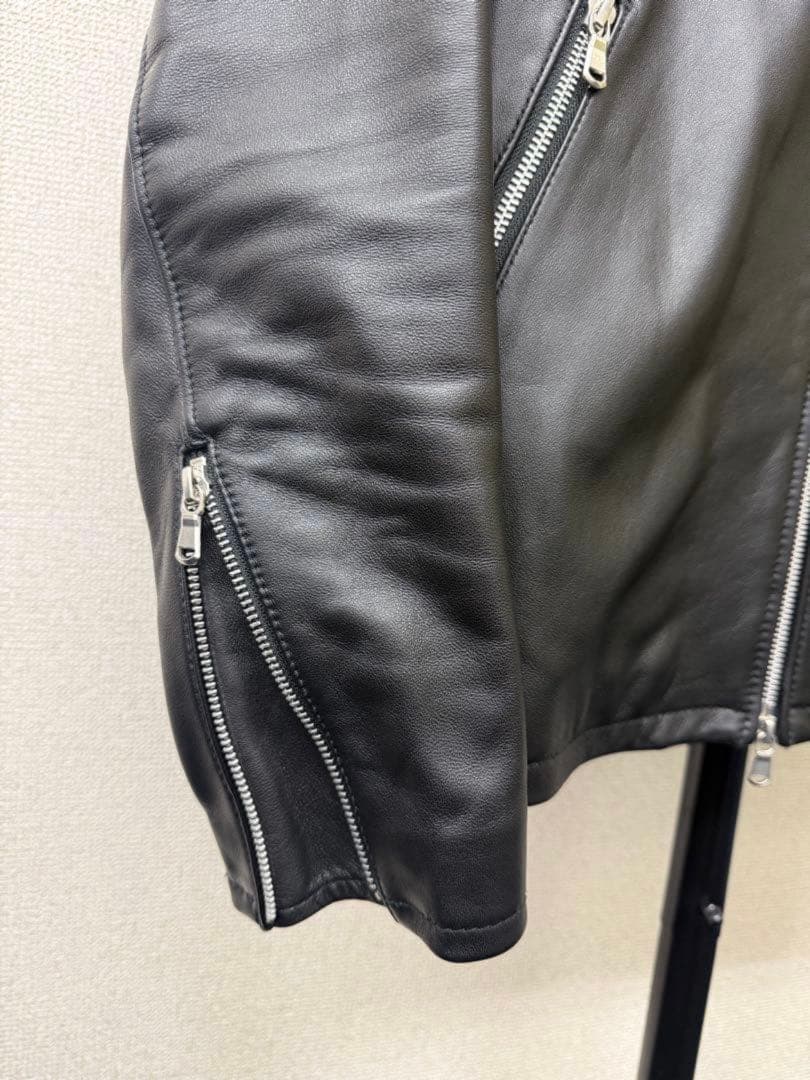 【WEB限定】シープ シングル ライダースジャケット Lサイズ